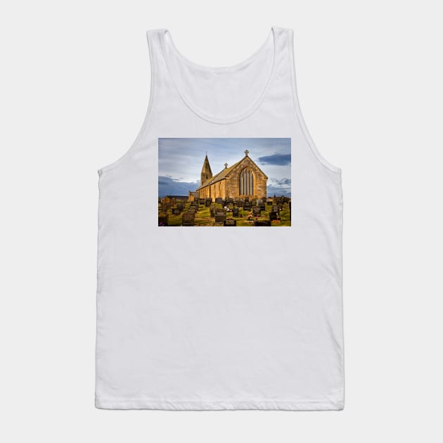 St Bartholomew's Church, Newbiggin by the sea Tank Top by Violaman